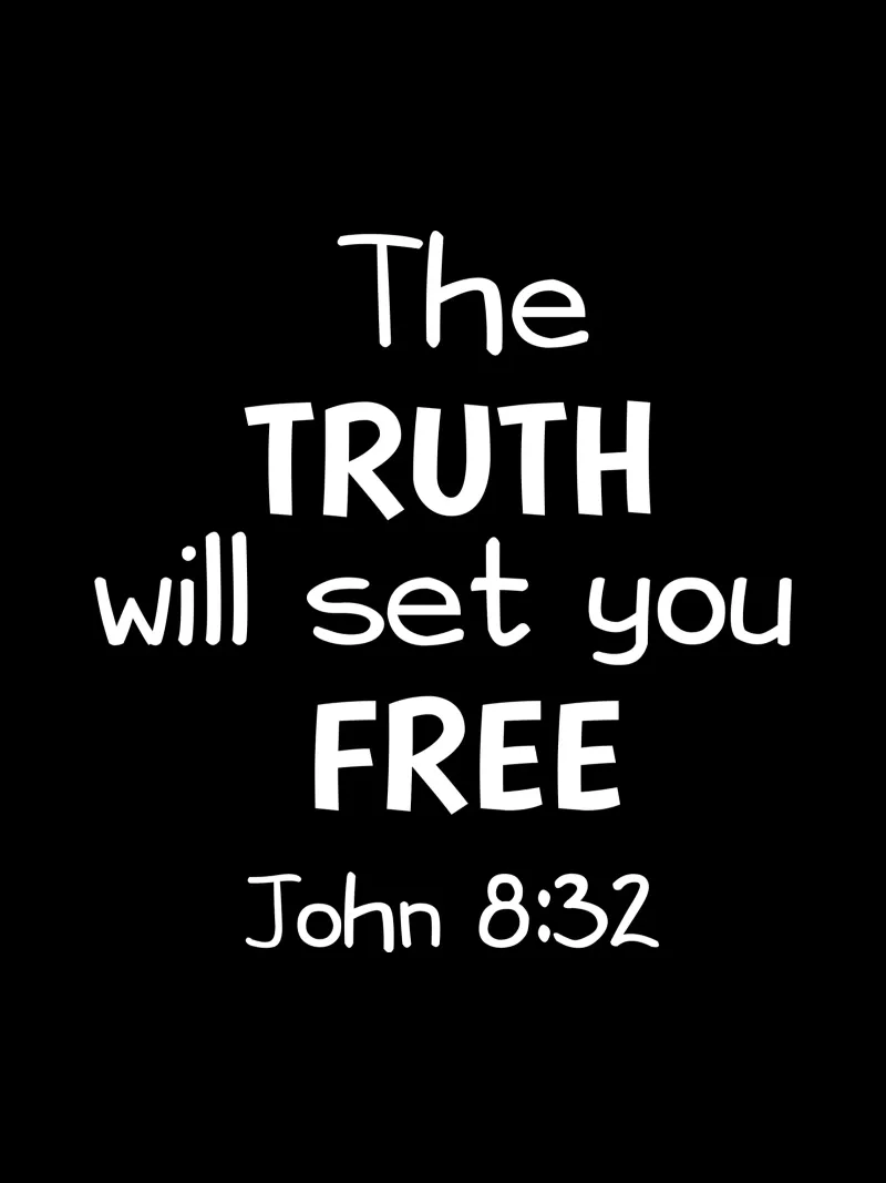 The truth will set you free pellicola backlit da happieeagle