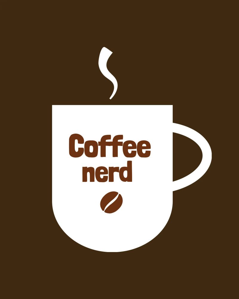Coffee nerd pellicola backlit da happieeagle