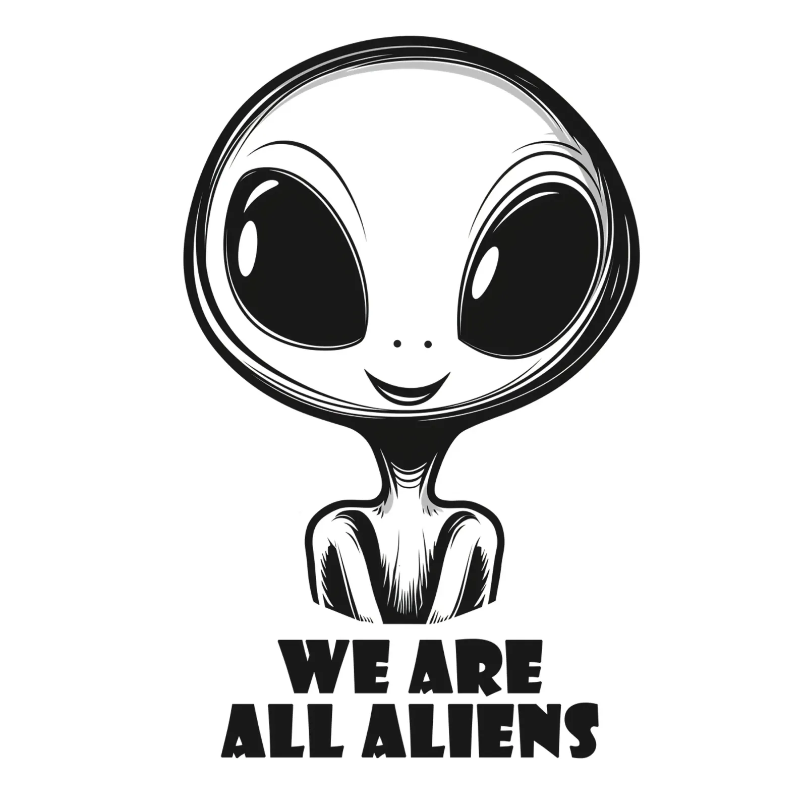 We are all Aliens | Sticker pellicola backlit da Autofocus