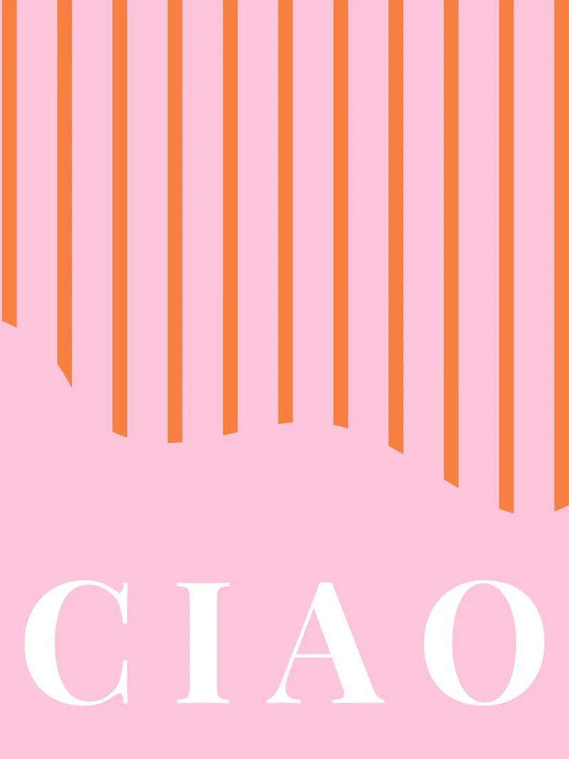Ciao Print plexiglass da Bella Studio