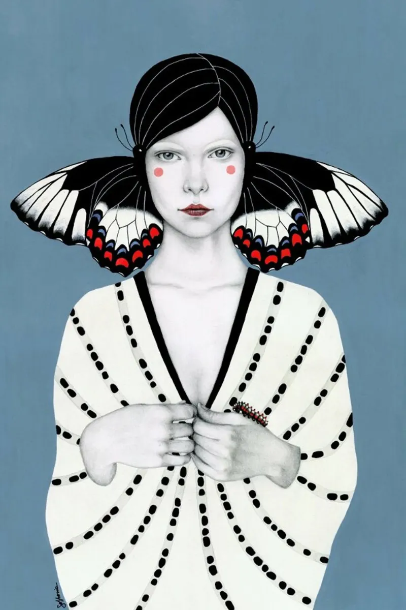 Mila canvas van Sofia Bonati