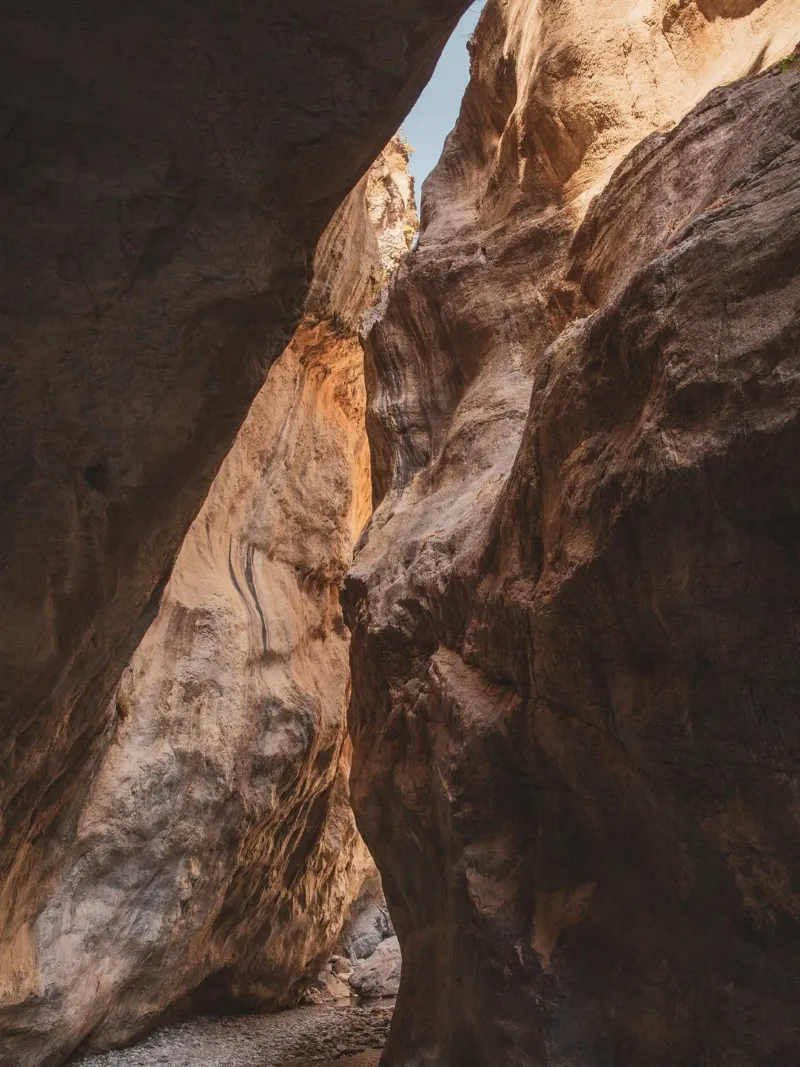 Canyon della parete rocciosa pellicola backlit da Lisa Jureczko Arts Illustration