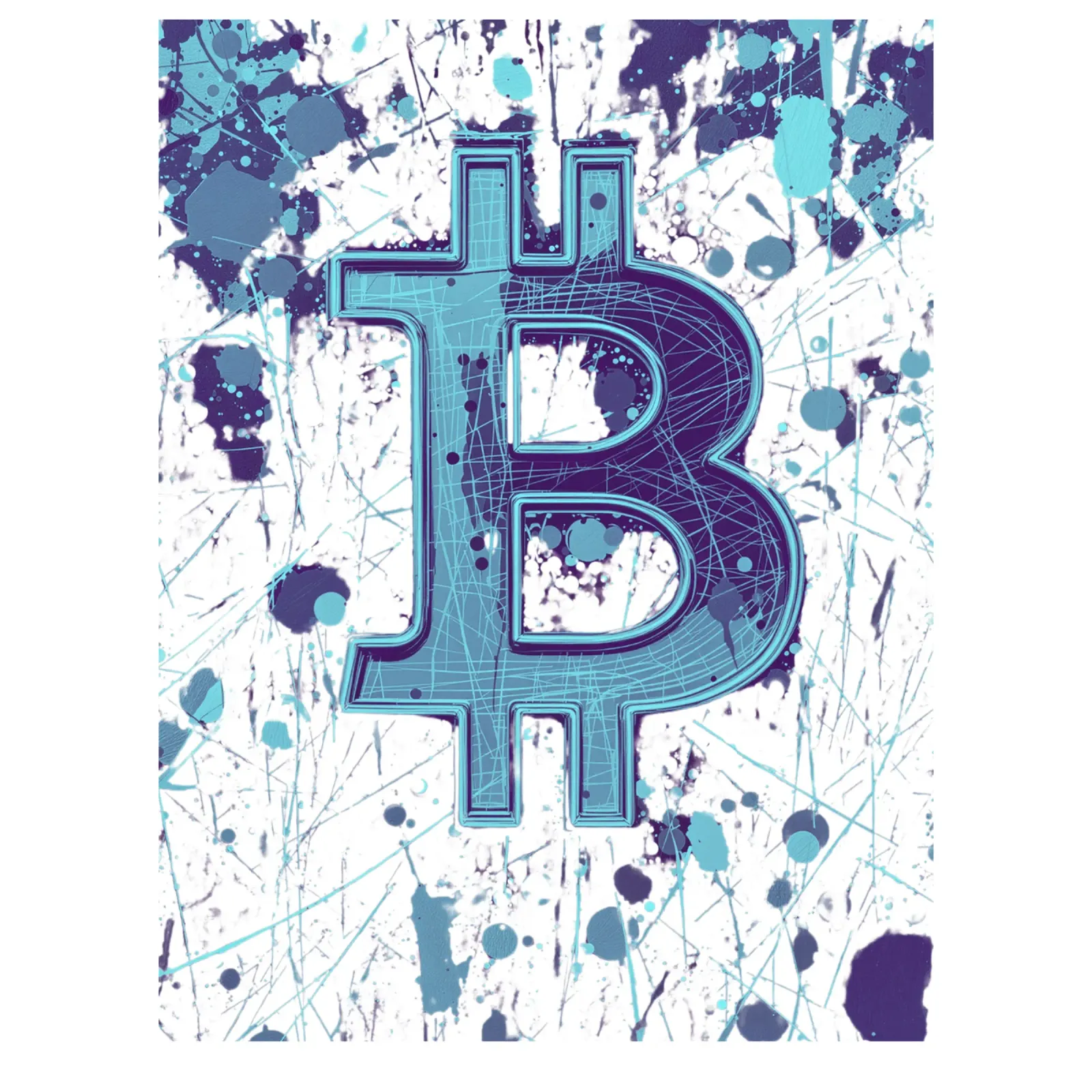 Stains and Coins plexiglass da Crypto_Jungle