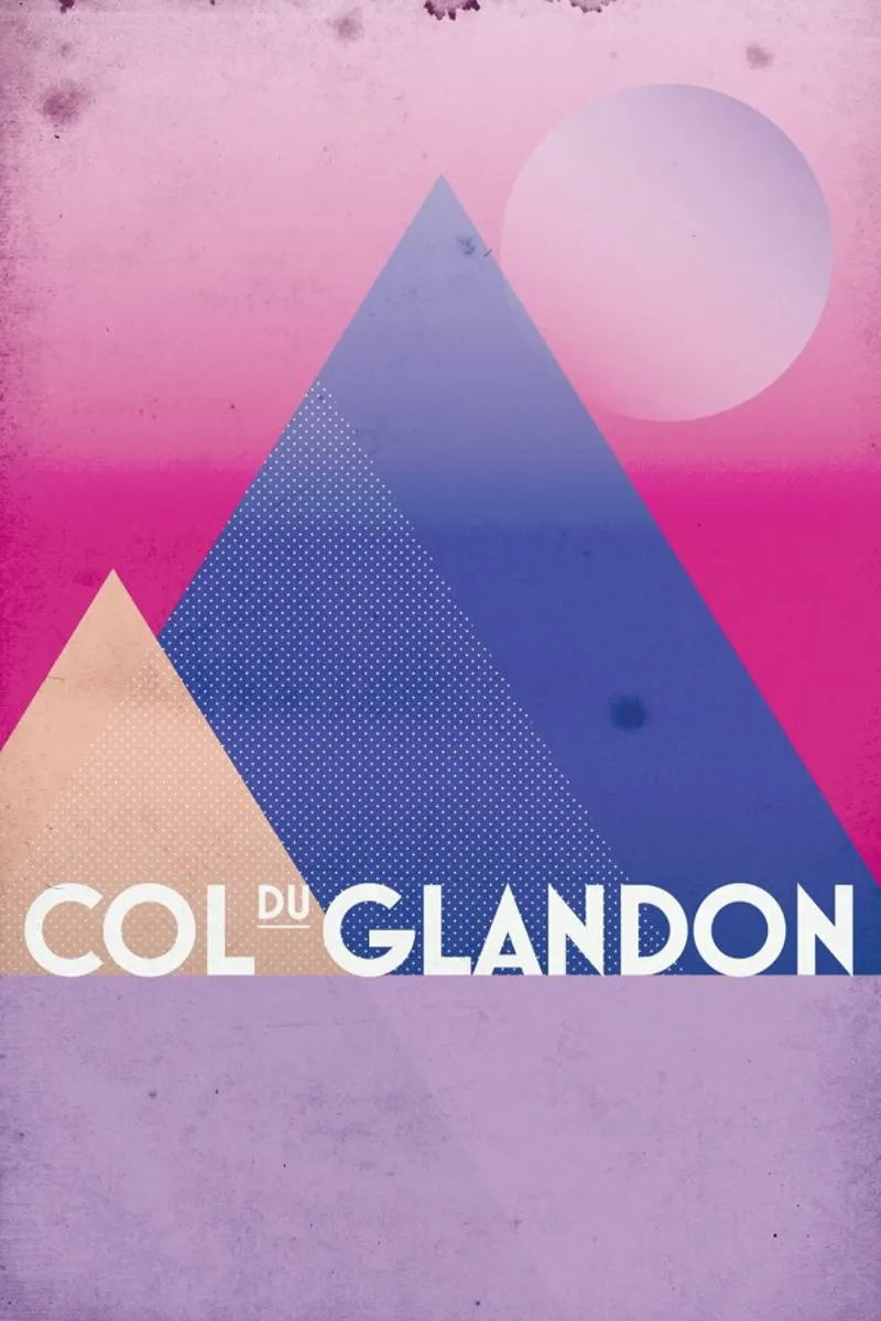 Col du Glandon pellicola backlit da Benjamin Andresen