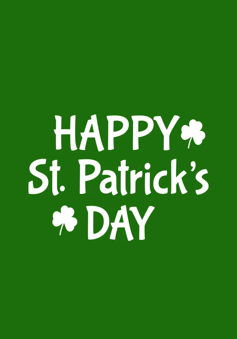 Happy st Patrick's day pellicola backlit da happieeagle