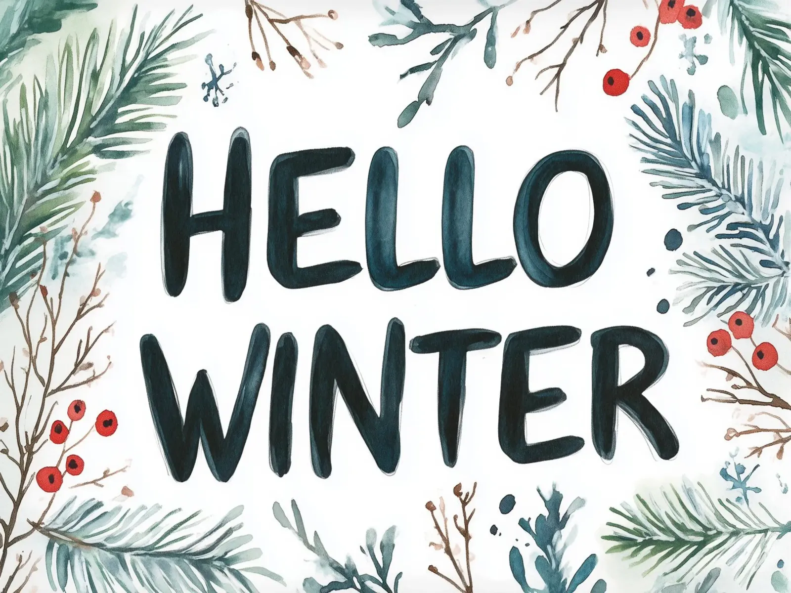 Hello Winter pellicola backlit da treechild