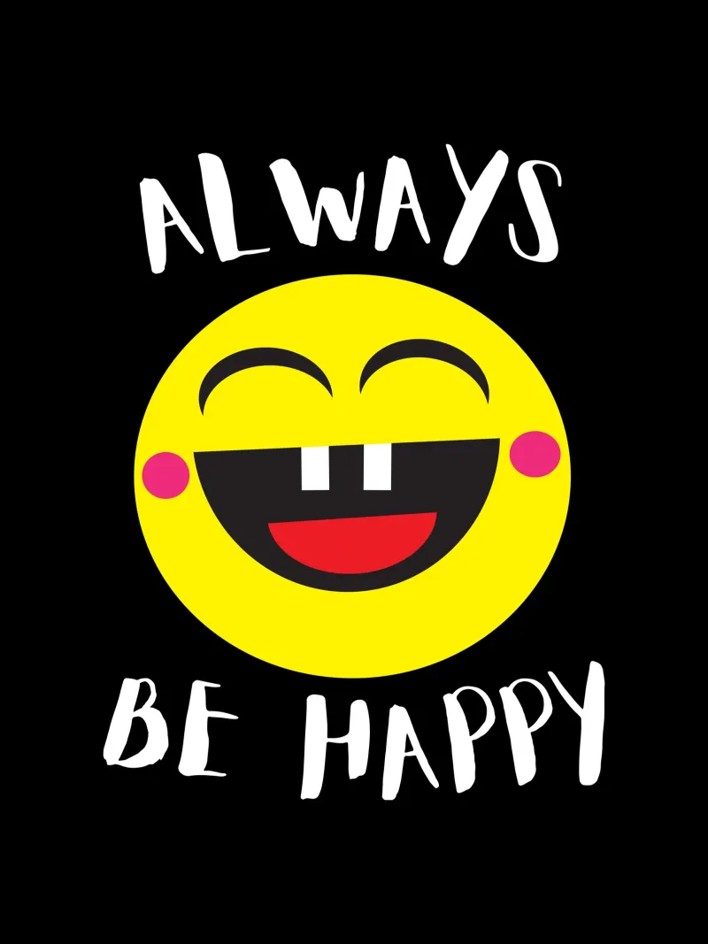Always be happy pellicola backlit da happieeagle