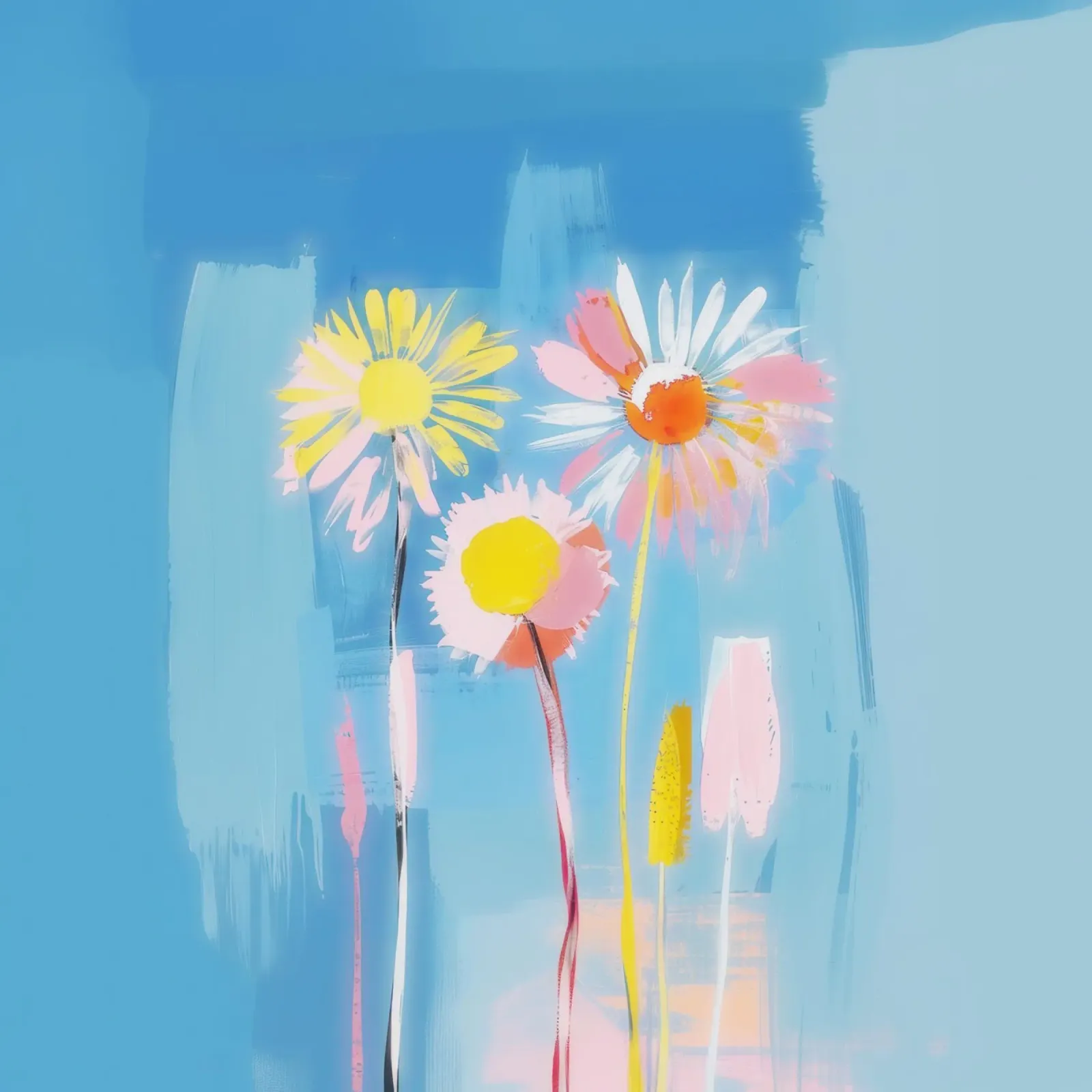 Dandelion Dreamscape pellicola backlit da Modern Muse