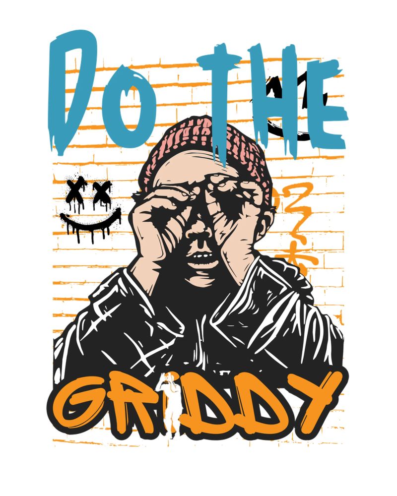 DO THE GRIDDY Poster von Einfach Uebel