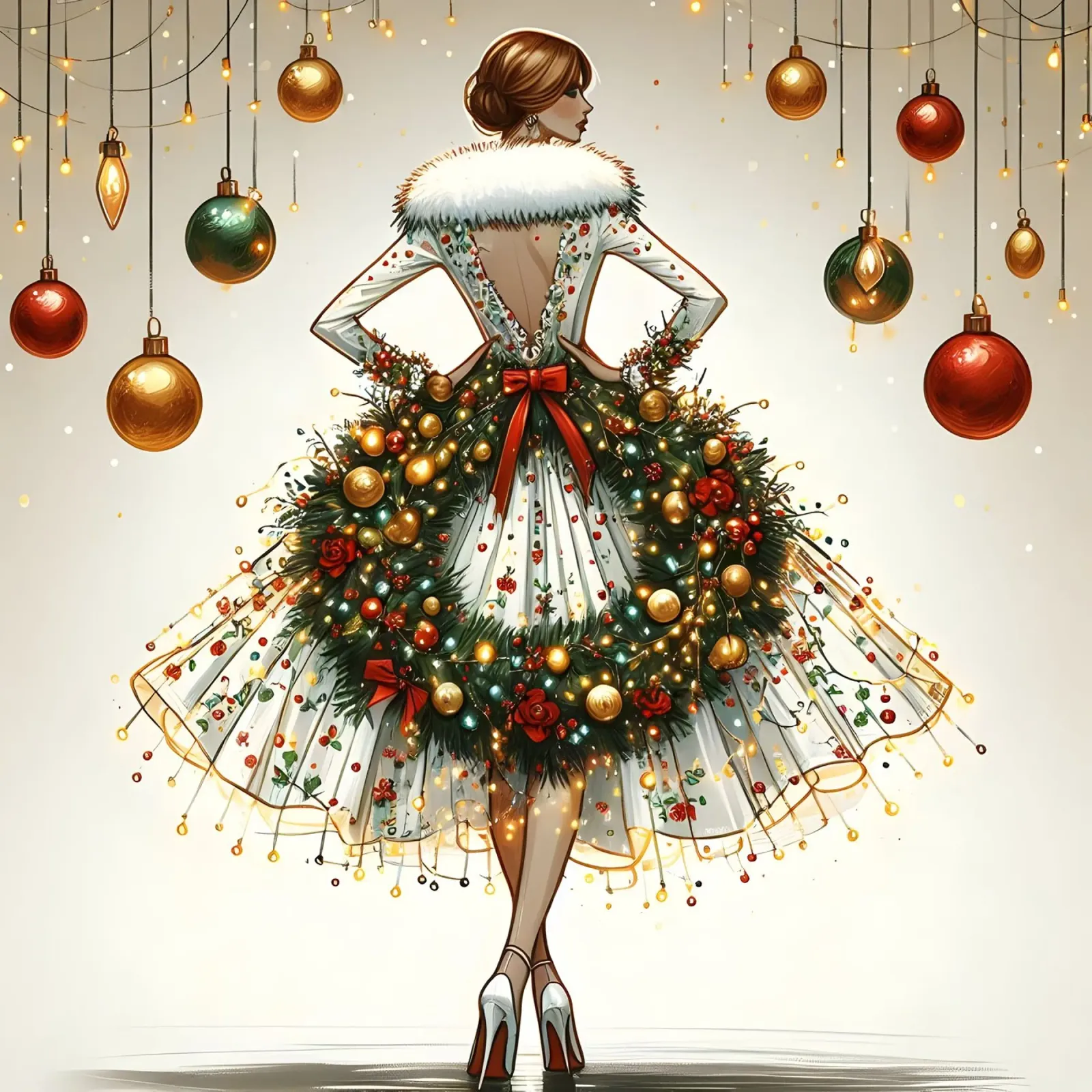 Kerstkrans forex-plaat van ARTOMATIC