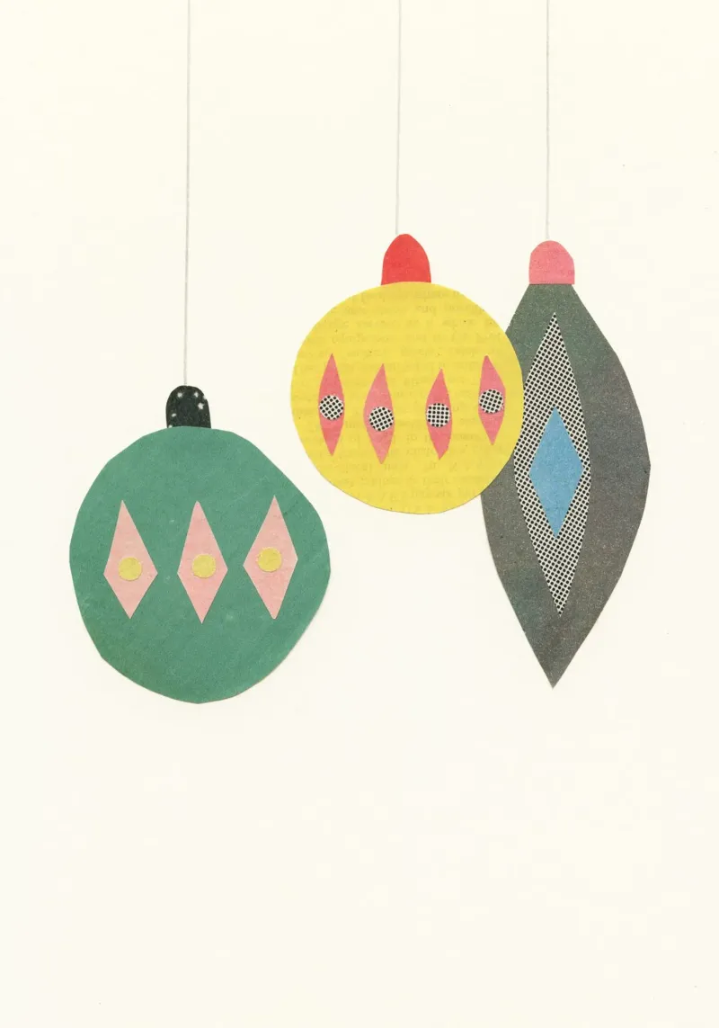 Baubles pellicola backlit da Cassia Beck Collage