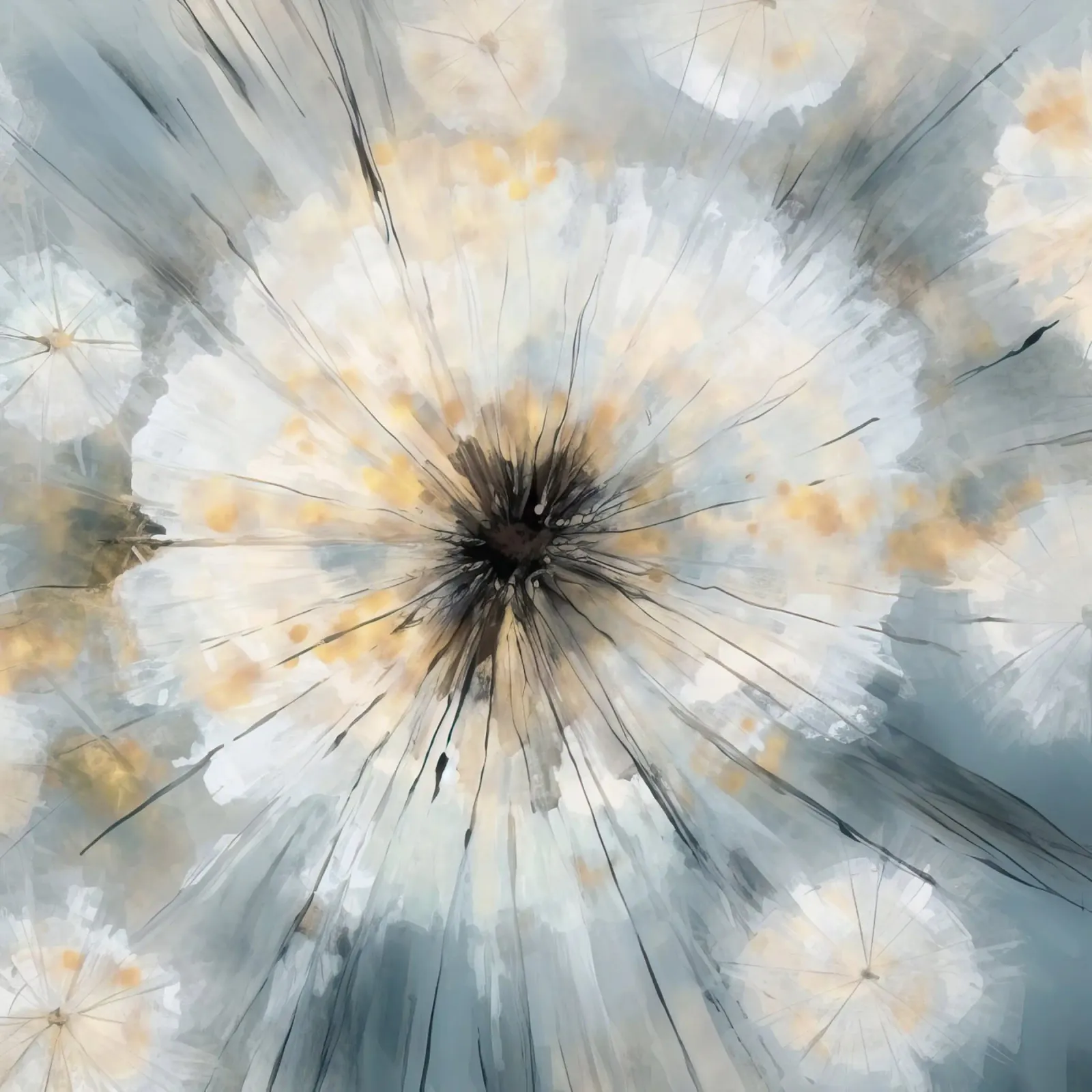 Dandelion Drift forex plate by Modern Muse