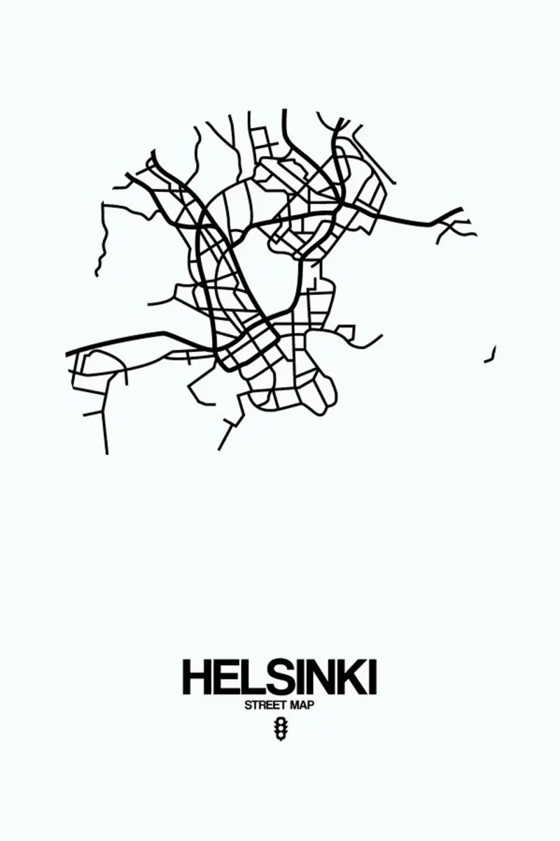 Helsinki poster da Naxart
