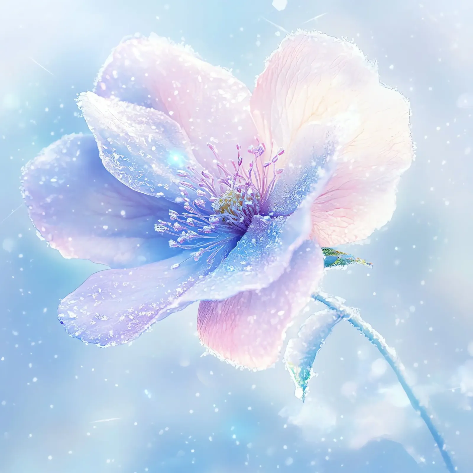 Harmonie Florale : L'anima dei fiori carta hahnemühle da Théïa's Fantasia World