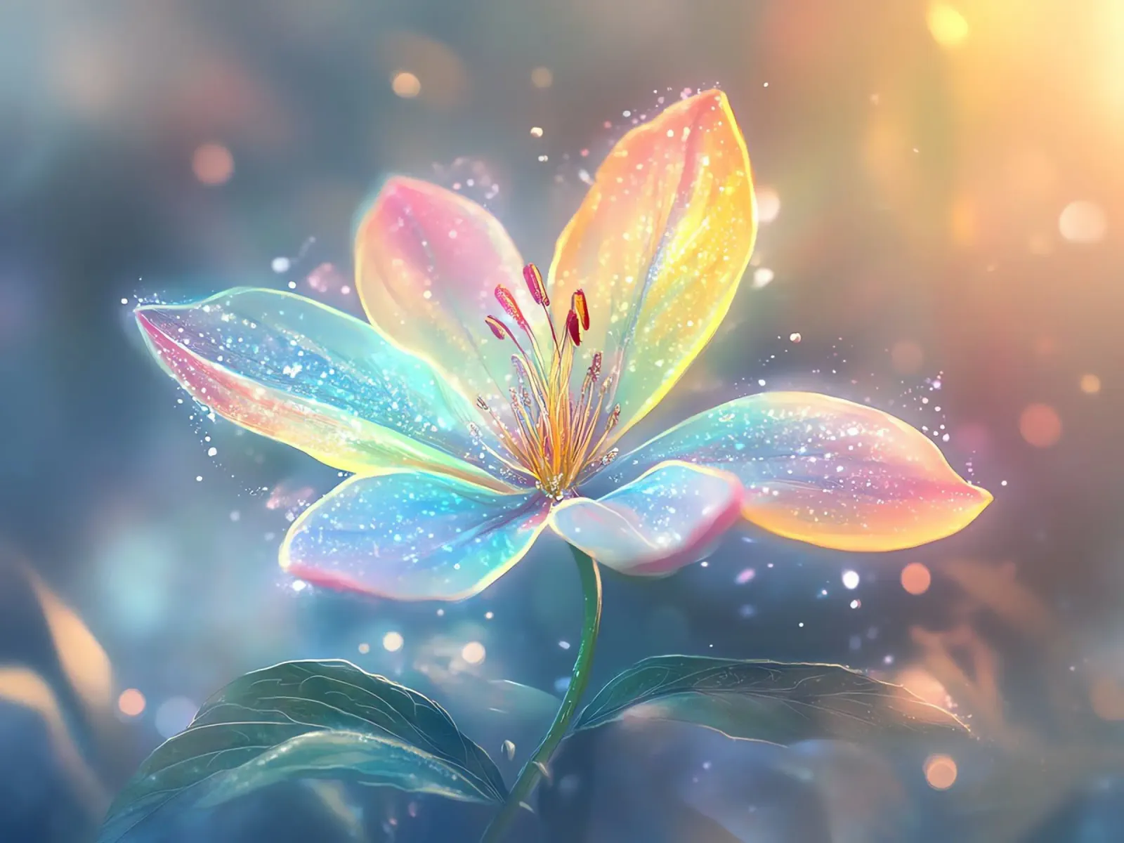 Harmonie Florale : L'anima dei fiori poster da Théïa's Fantasia World