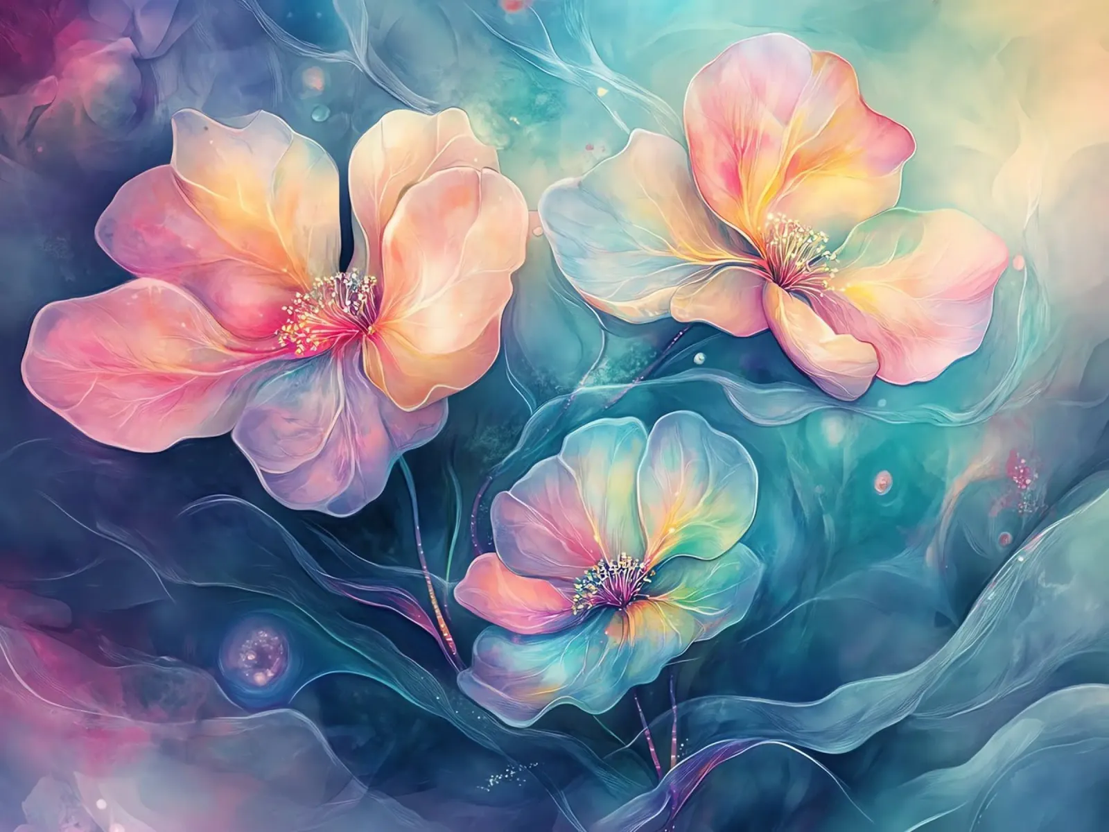 Harmonie Florale : L'anima dei fiori plexiglass da Théïa's Fantasia World
