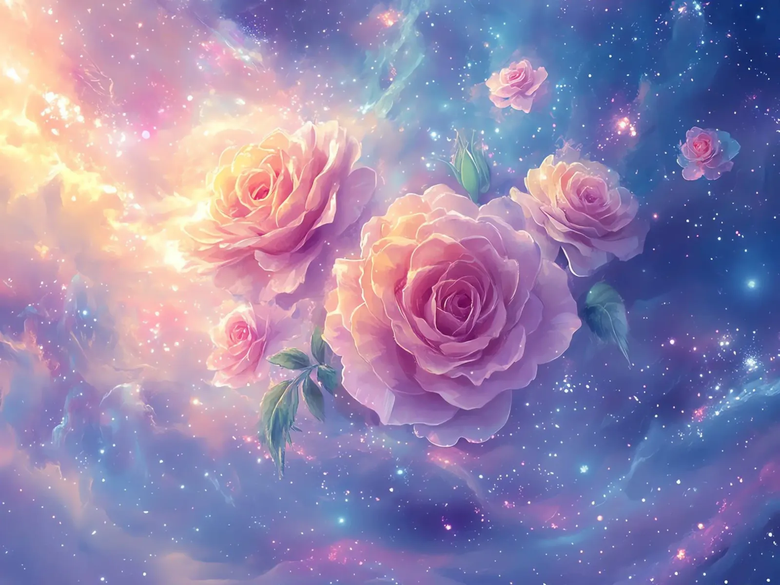 Harmonie Florale : L'anima dei fiori pellicola backlit da Théïa's Fantasia World