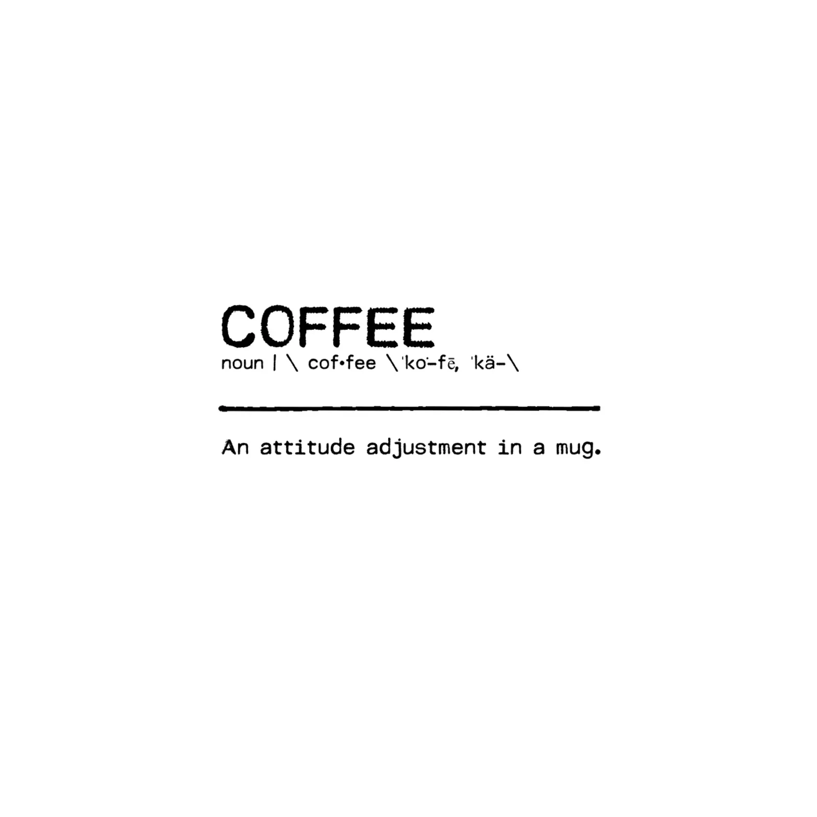Definizione Citazione - Caffè pellicola backlit da Orara Studio
