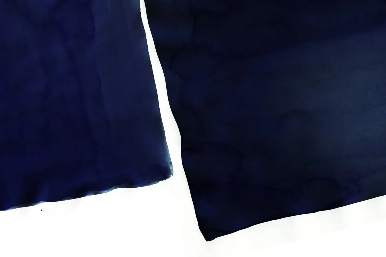 Minimal Marineblau Abstrakt 01 Poster von amini54