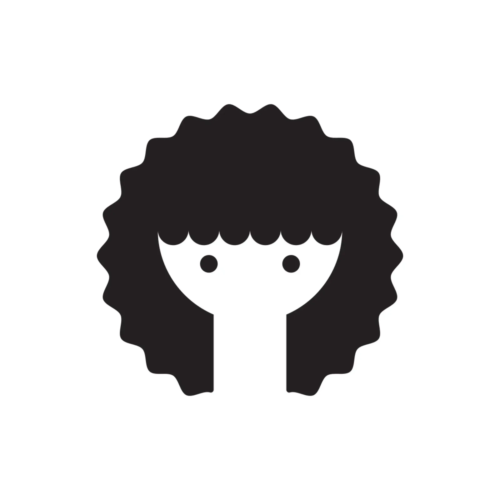 Curly hair kids poster de galihstudio