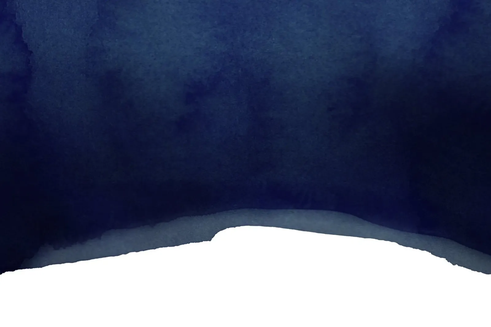 Minimal Navy Blue Abstract 02 Landscape pellicola backlit da amini54