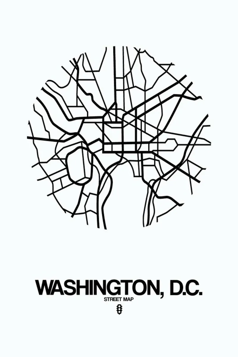 Washington D.C. pellicola backlit da Naxart