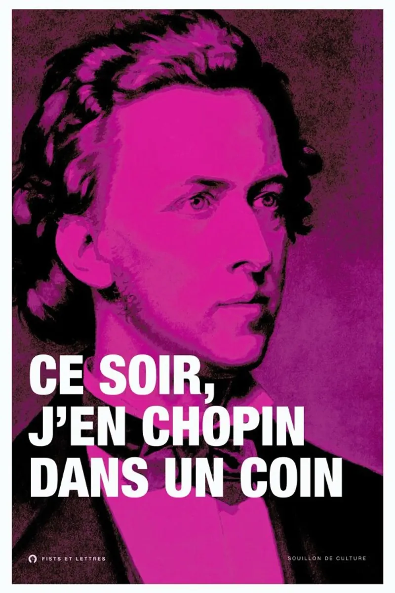 Chopin poster van Fists Et Lettres