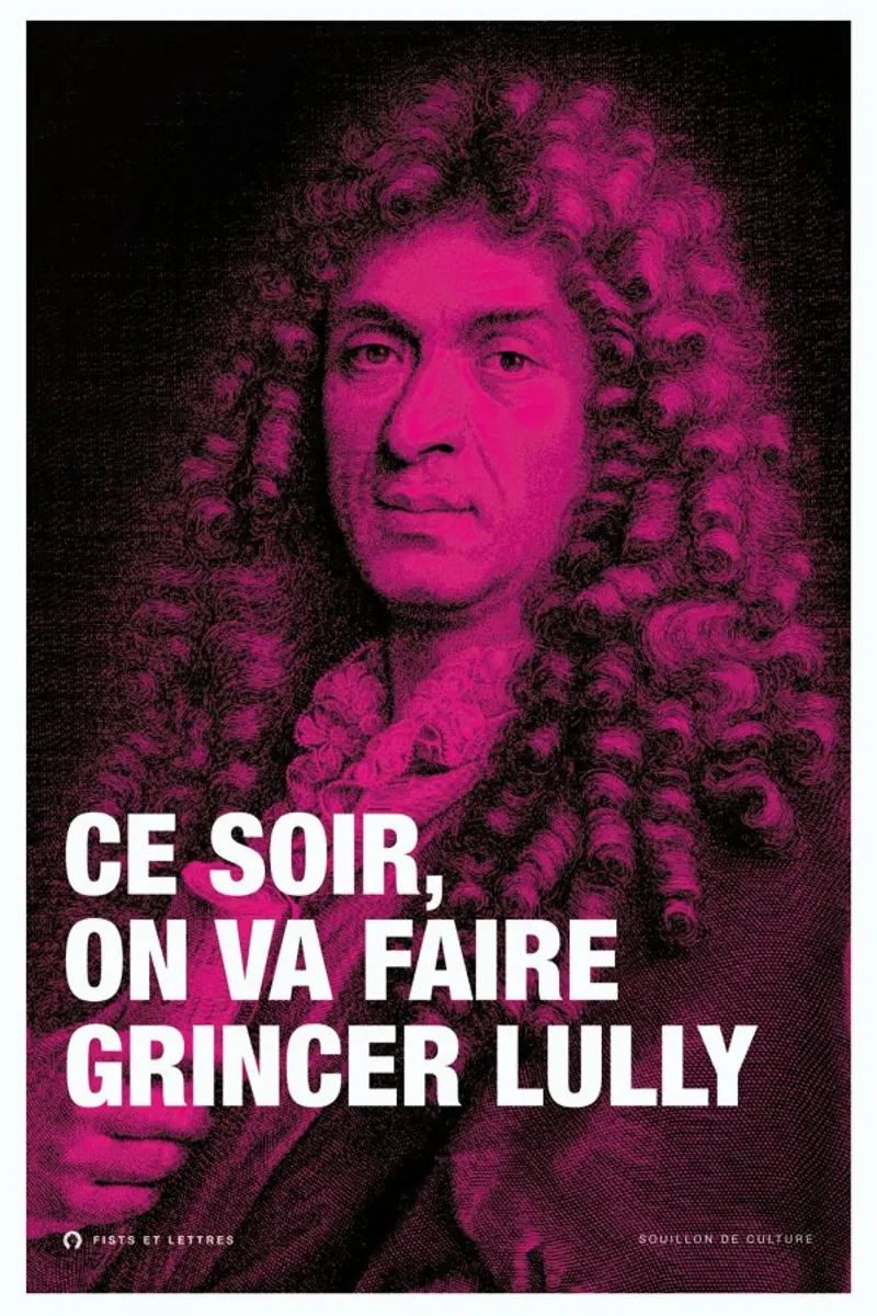 Lully poster con telaio in legno da Fists Et Lettres