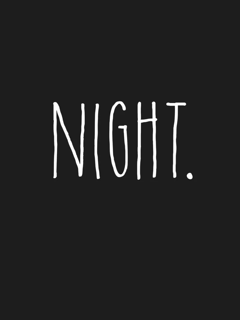 Design minimalista della NOTTE pellicola backlit da Whole©