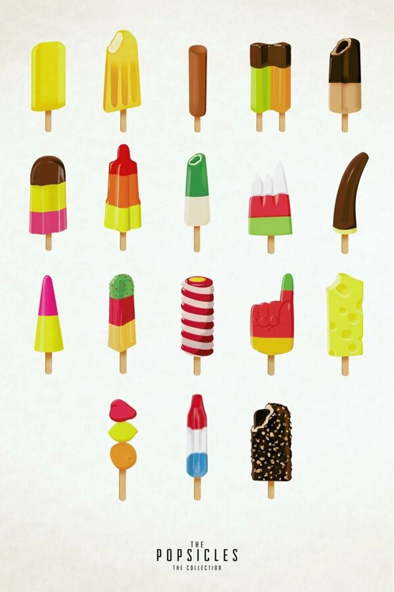 The Popsicle Project poster by Julia Marquardt-Lott