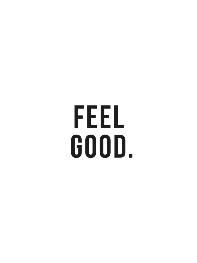 Feel Good Poster canvas by Whole©