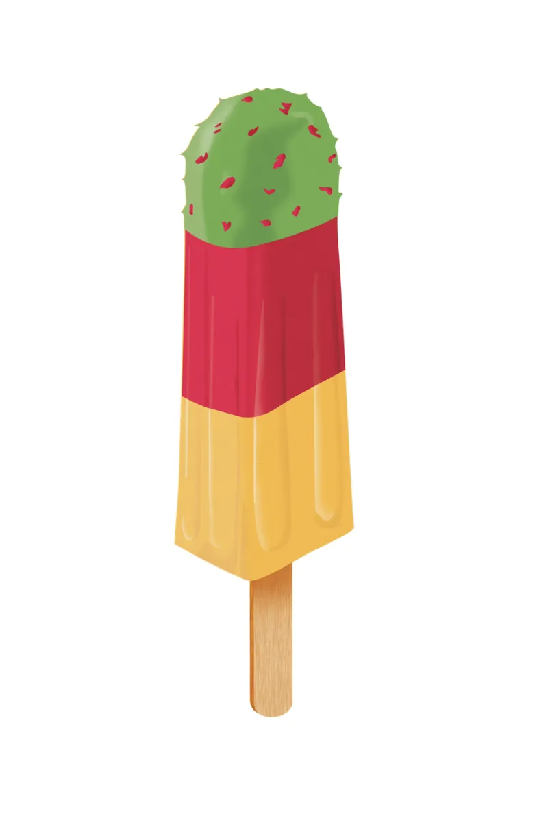 Kaktus Eis canvas by Julia Marquardt-Lott