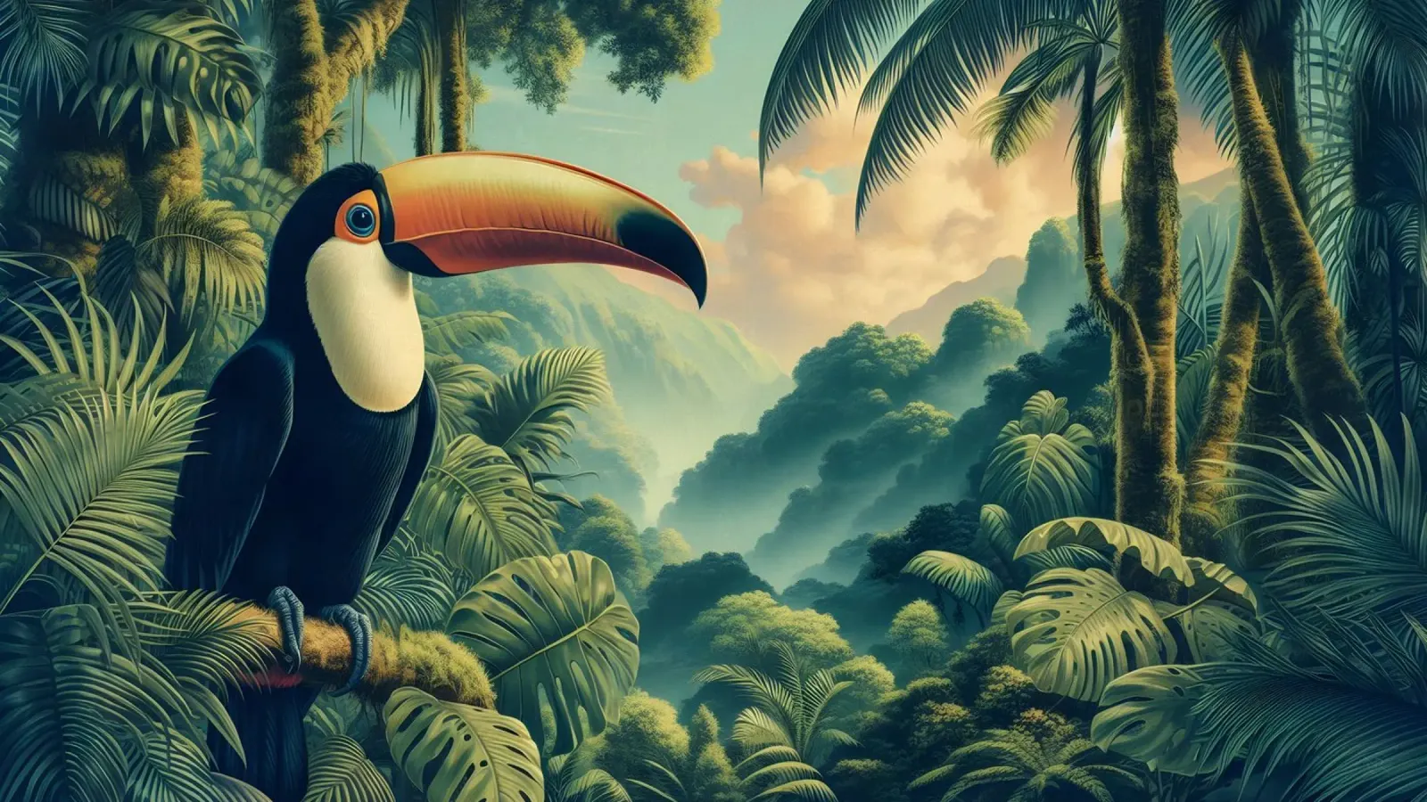 TOUCAN plexiglass da RUBIANT ART