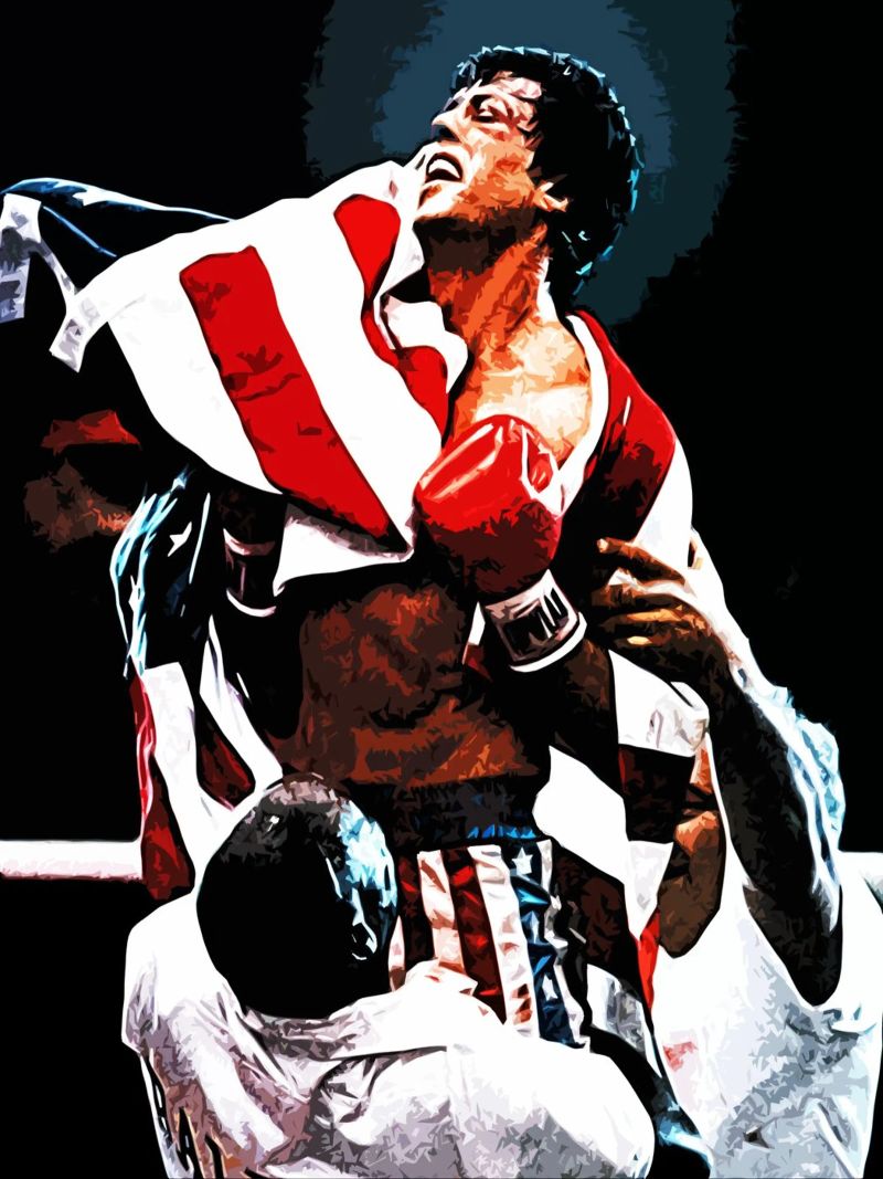 amerikanischer Boxer Poster von ontoseno
