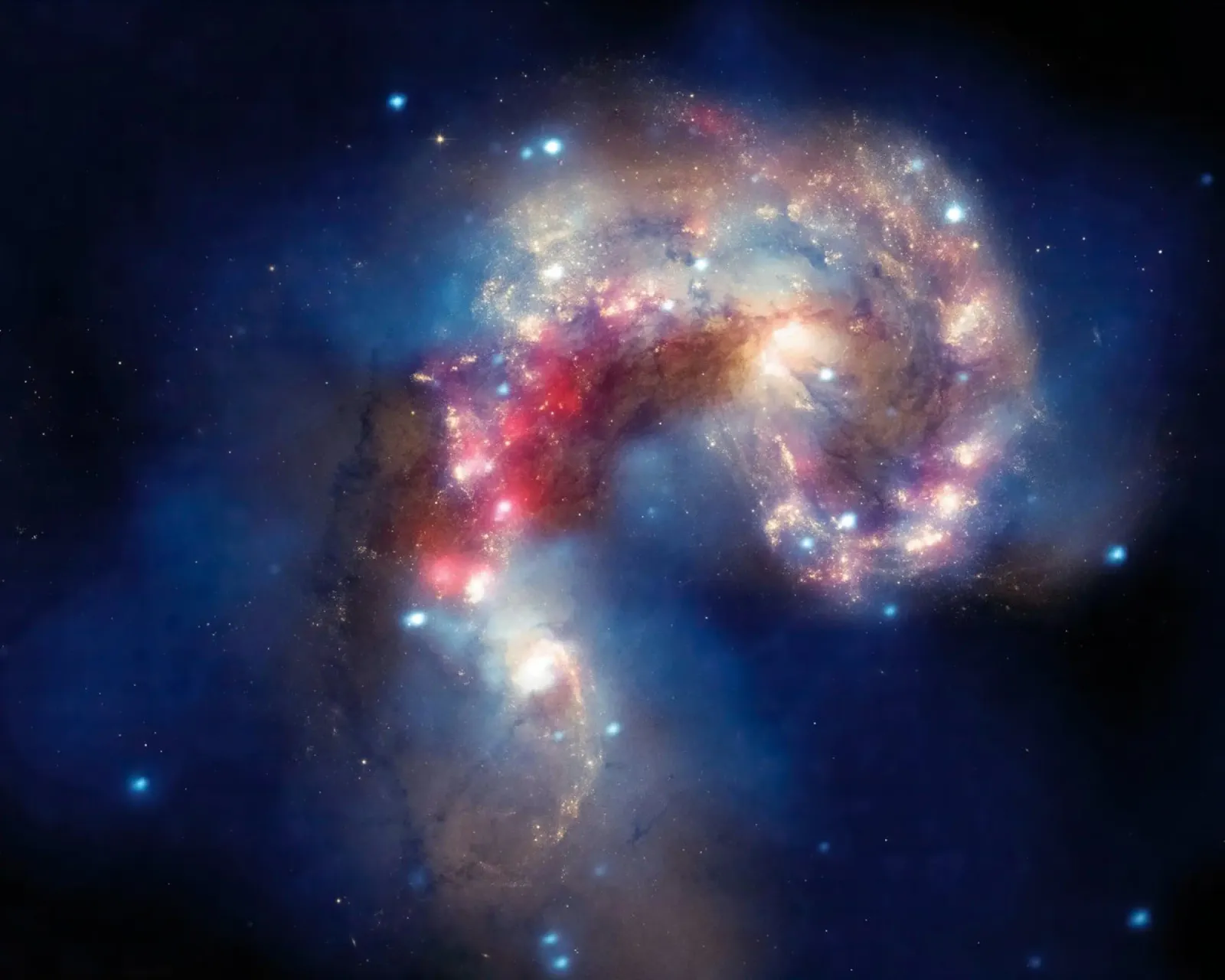 Immagine ad alta definizione del telescopio Hubble alluminio dibond da 🎁 ARTVI-SHOP