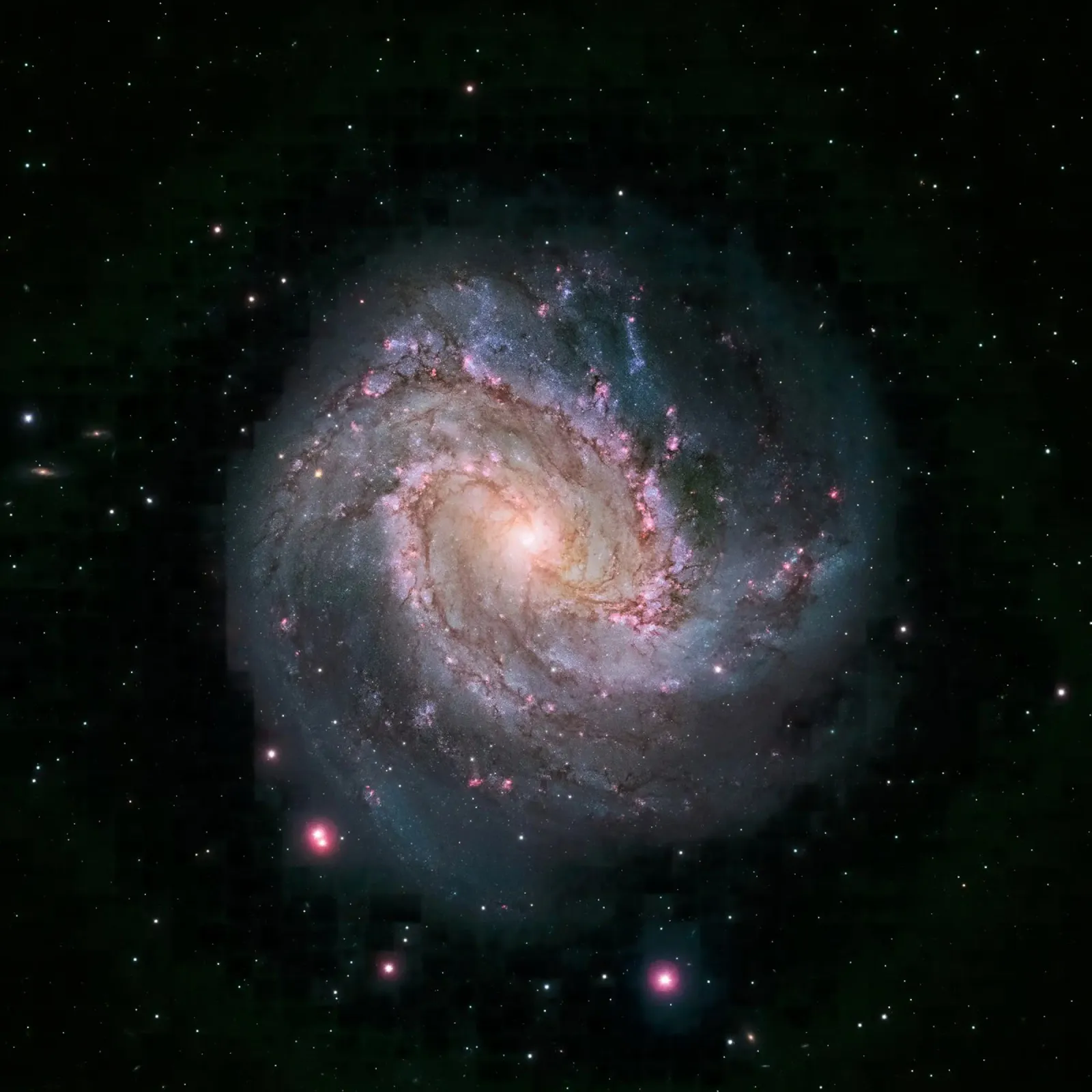 hubble telescope high definition image canvas by ARTVI-SHOP