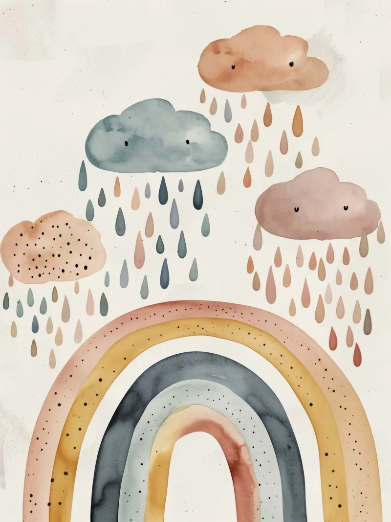 Happy Rain No 2 pellicola backlit da treechild