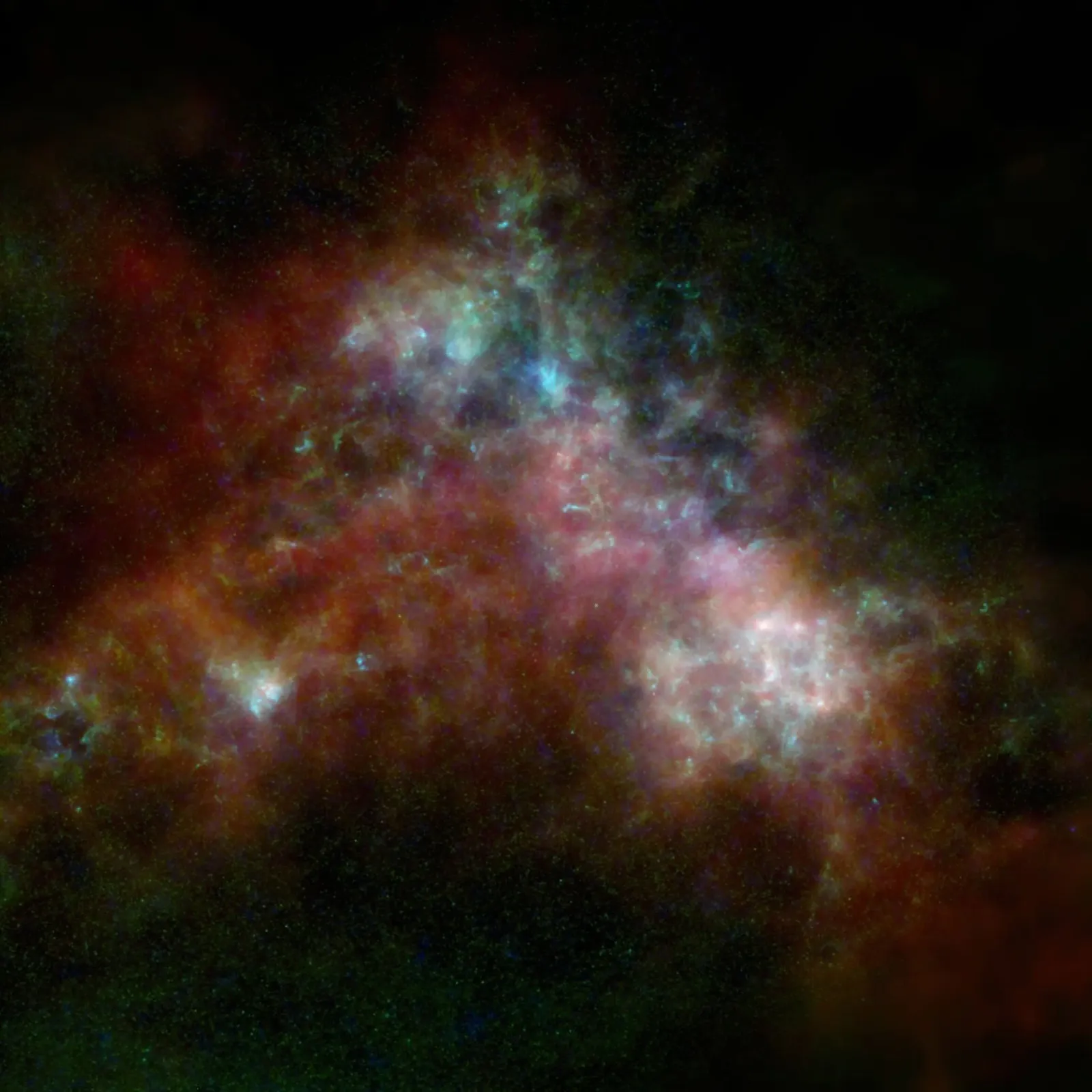 Immagine ad alta definizione del telescopio Hubble pellicola backlit da ARTVI-SHOP