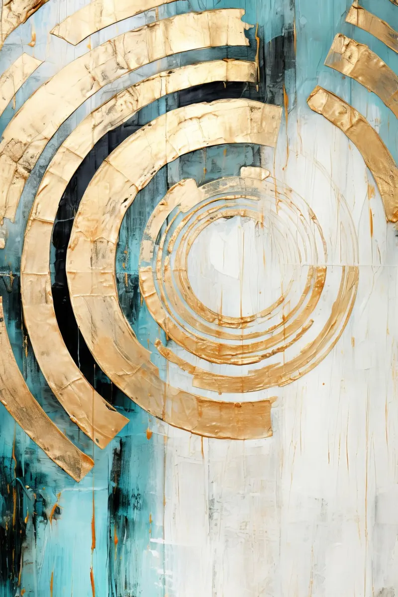 ABSTRACT ART Sole radioso pellicola backlit da Melanie Viola