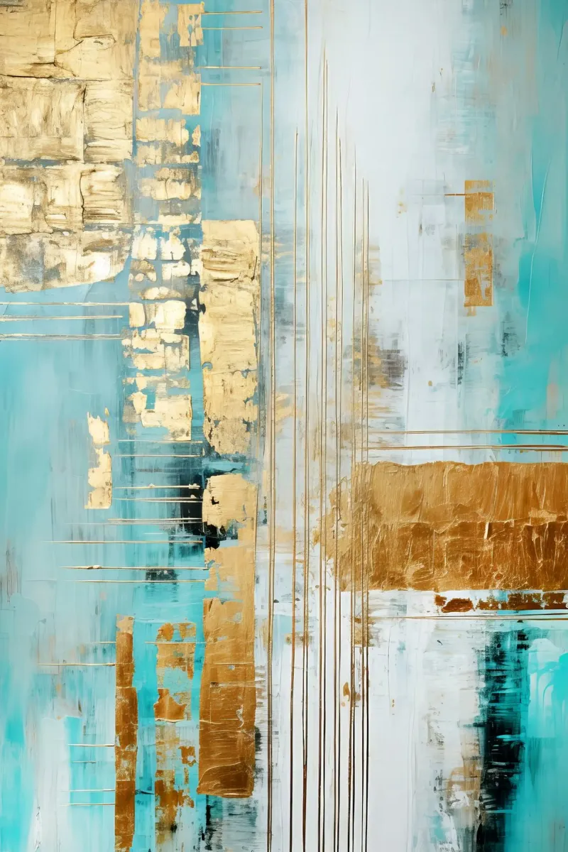 ABSTRACT ART Mattina nebbiosa pellicola backlit da Melanie Viola