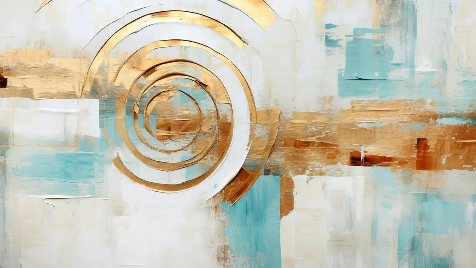 ABSTRAKTE KUNST Surrealer Horizont Hahnemühle von Melanie Viola