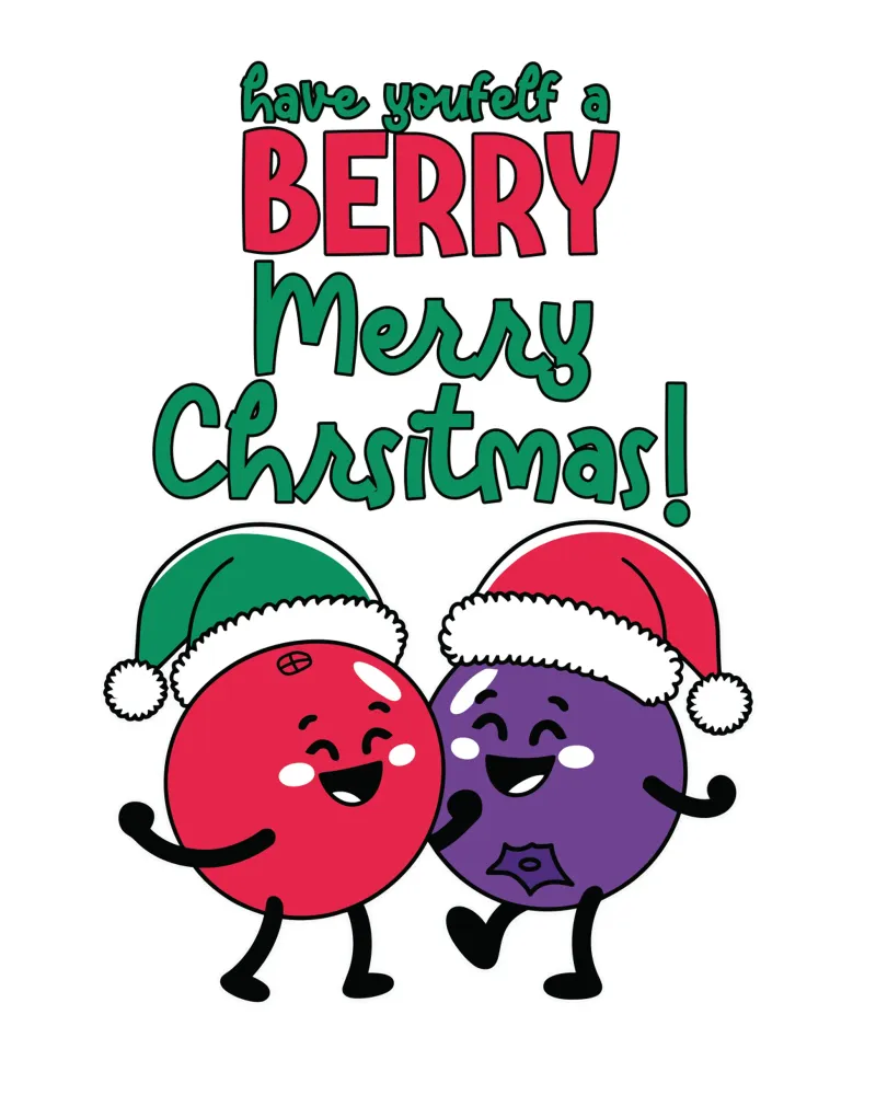 Have yourself a BERRY Merry Christmas! pellicola backlit da edsonramosart