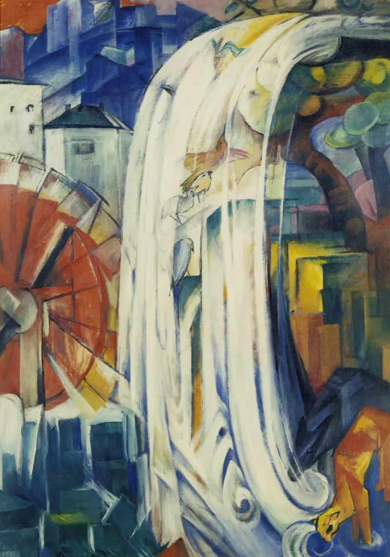 Franz Marc - Il mulino stregato pellicola backlit da ARTOTHEK