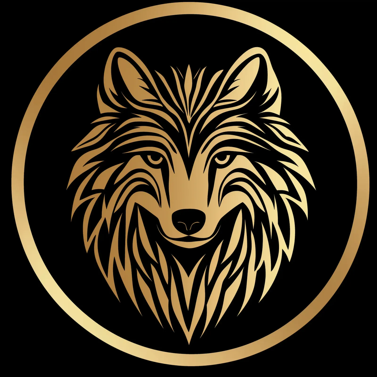 Logo del Lupo d'Oro pellicola backlit da Autofocus
