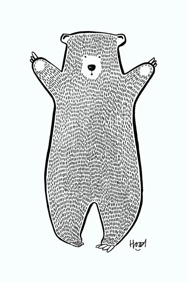 Bear 2 pellicola backlit da Richard Hood