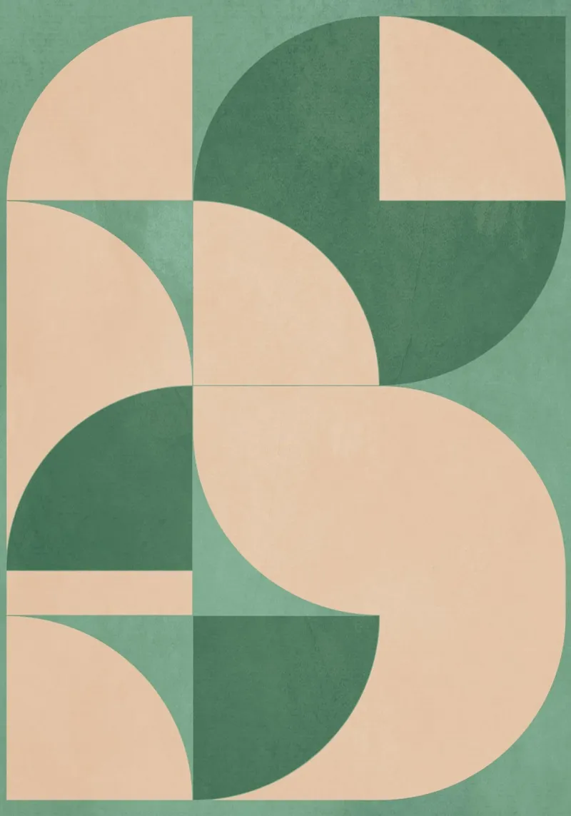 Forme geometriche moderne 54 alluminio dibond da Gaite