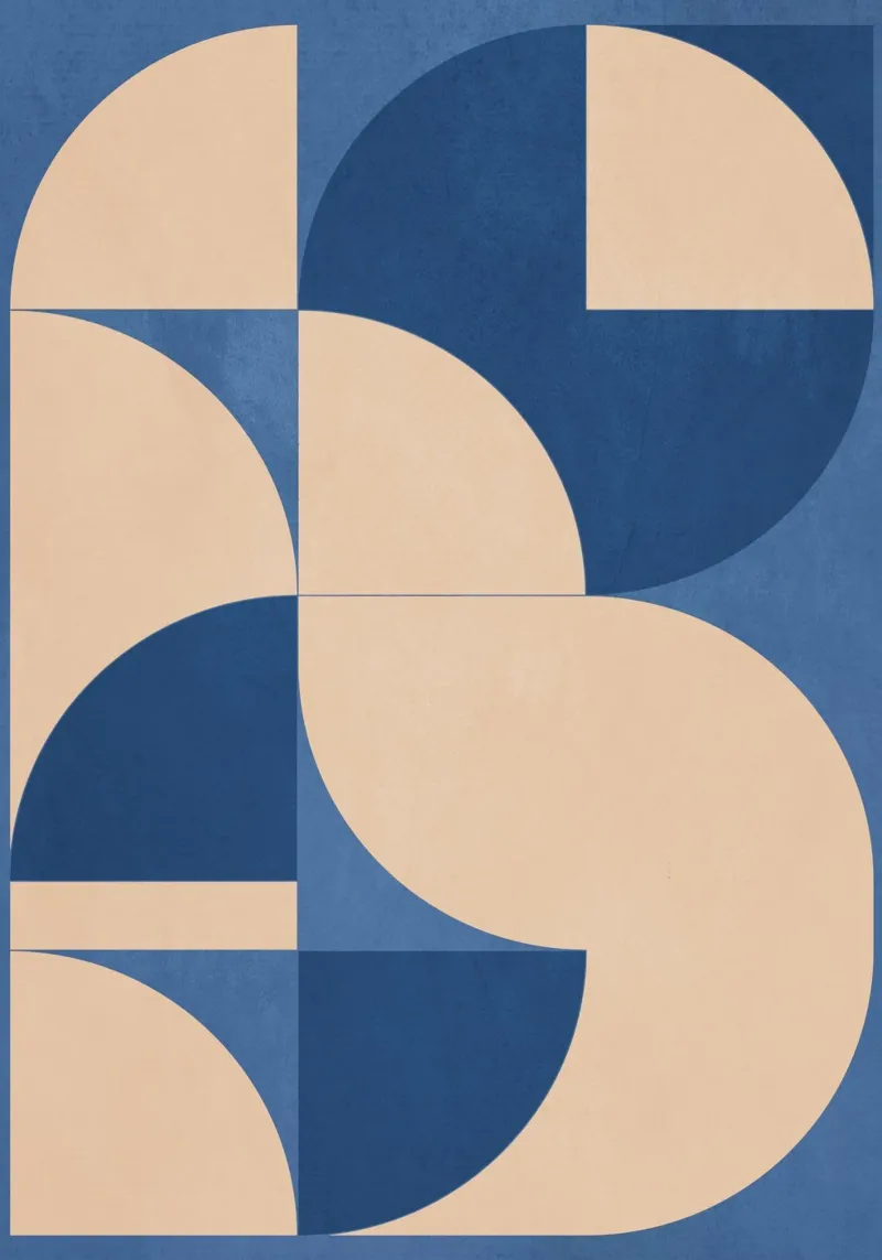 Forme geometriche moderne 55 alluminio dibond da Gaite