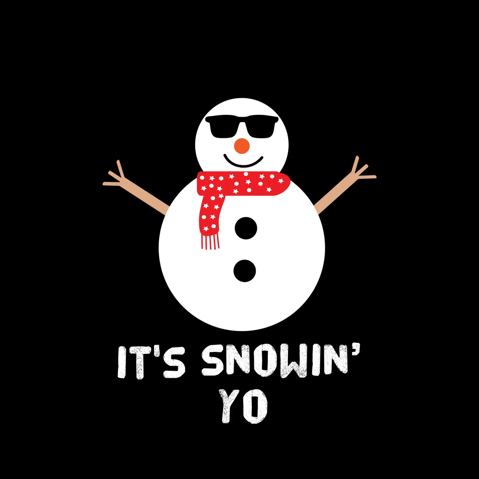 It's snowing yo funny snowman pellicola backlit da happieeagle