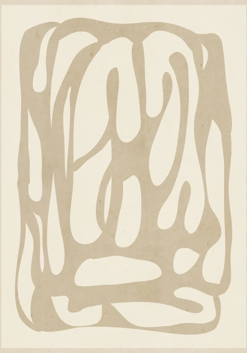 Art abstrait moderne 89 panneau forex de ThingDesign