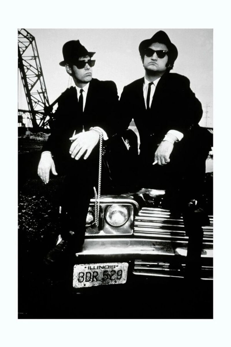 Dan Akroyd and John Belushi in Blues Brothes, 1980 Poster von Gallery Print and Art Limited
